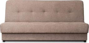 Sofa z Funkcją Spania ARUBA Wersalka Rozkładana Dwuosobowa Brązowa Nowoczesna do Salonu