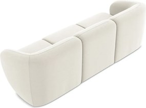 Beżowa aksamitna sofa 244 cm Lani – Makamii