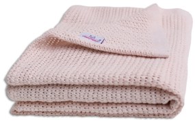 Babymatex Kocyk dziecięcy Lili pudrowy, 75 x 100 cm