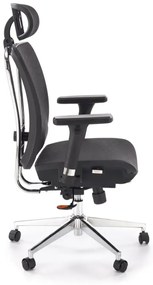 Fotel biurowy VIXEN czarny ergonomiczny  HALMAR