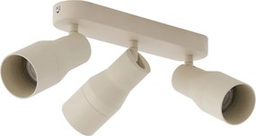 Okrągły reflektor sufitowy beżowy GU10 50 mm 3-punktowy - Stanley