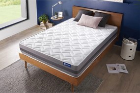 Materac Actiflex relax 160x220cm, Grubosc : 24 cm, sprezyny kieszeniowe i pianka z pamiecia ksztaltu, Umiarkowanie twardy, 5 stref komfortu