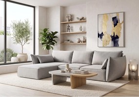 Narożnik lewy Cookie 308x171 cm Manila 15 szary