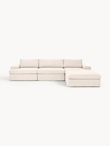 Sofa modułowa z pufem Russell (4-osobowa)