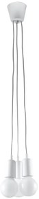 Biała industrialna lampa wisząca zwisy EX542 G4-C81