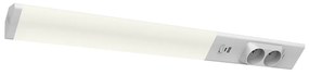 Lampa Podszafkowa Dual 18W 4000K USB-A/C + Gniazda 230V
