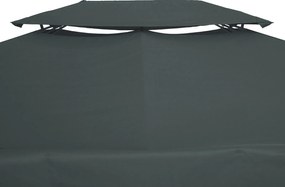 Zapasowy dach do metalowego pawilonu ogrodowego namiot imprezowy namiot ogrodowy 3x4 | Aosom.pl