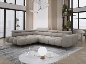 Narożnik PLAZA L wolnostojący Lewostronny w tkaninie Promocyjnej APHRODITE 04 WERSAL