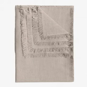 Obrus 140x240 Cm Z Bawełny Nedeliya Sand Grey - Sklum