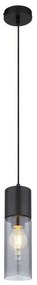Globo 21000HB - Lampa wisząca ANNIKA 1xE27/25W/230V pr. 10,5 cm czarna