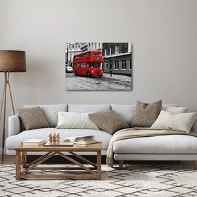 Obraz - Londyn z autobusem (70x50 cm)
