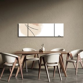 Obraz - Biała abstrakcja (170x50 cm)