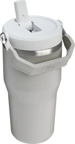 Jasnoszary termos ze stali nierdzewnej 600 ml IceFlow™ Flip Straw 2.0 Tumbler Ash – Stanley