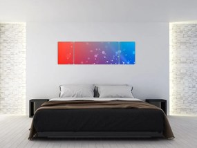 Nowoczesne malarstwo abstrakcyjne (170x50 cm)