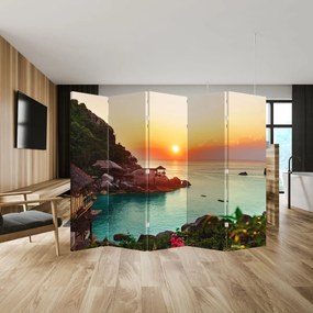 Parawan - Piękne plaże (210x170 cm)