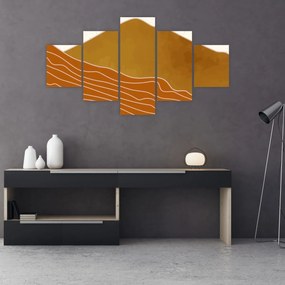 Obraz - Spacefrog design mountain N⁰1 (125x70 cm)