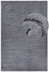 Dywan nowoczesny New York  3D antracytowy 120 cm x 170 cm