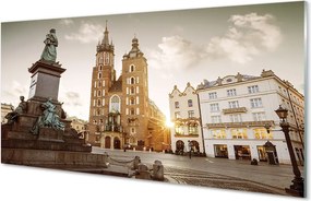 Szkło do Kuchni na Ścianę Krakowski Pomnik i Bazylika