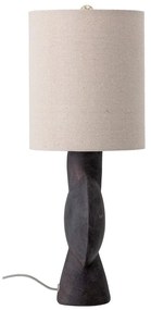 Brązowo-beżowa lampa stołowa Sergio − Bloomingville