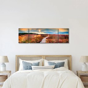 Obraz - Jesienna podróż krainą (170x50 cm)
