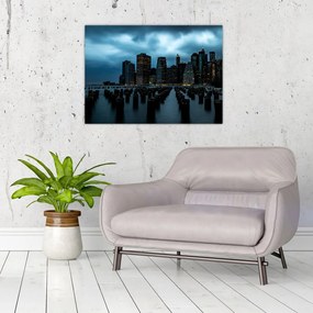 Obraz  - Widok na drapacze chmur Nowego Jorku (70x50 cm)