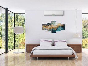 Obraz - Abstrakcja (125x70 cm)