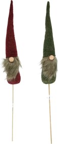 Świąteczna dekoracja do wbijania WYSOKI GNOME 50 cm - różne warianty