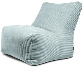 Miętowy sztruksowy worek do siedzenia Seat 100 Lounge – SLOWDOWN