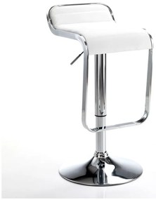 Biały/srebrny hoker 67 cm Snappy – Tomasucci