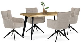 Zestaw krzeseł obiadowych z mechanizmem powrotnymDCH-P3170 LAN2, 2 szt.