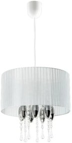 Lampa wisząca glamour E513-Camilo - biały