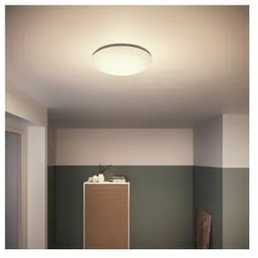 Philips 31801/31/16 lampa sufitowa LED Suede 1x 12 W 1100 lm 4000 K IP20 28 cm, biały