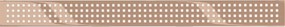 Mexen Flat M08 maskownica do odpływu liniowego 60 cm, różowe złoto - 1625060