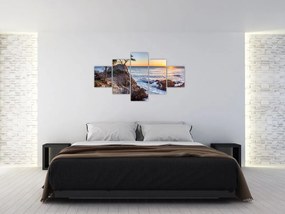 Obraz - Wybrzeże Pacyfiku (125x70 cm)