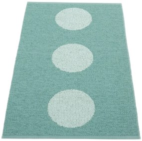Turkusowy dywan odpowiedni na zewnątrz 70x120 cm Vera Pop Jade – Pappelina