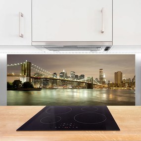 Szkło Dekoracyjne do Kuchni Światła Nocnego Mostu