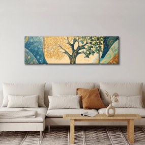 Obraz – Drzewo życia w księżycu (170x50 cm)