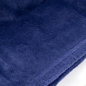 Matex Koc Plain niebieski, 150 x 200 cm