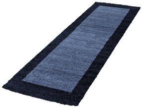 Dywan shaggy Life granatowy 80 cm x 250 cm