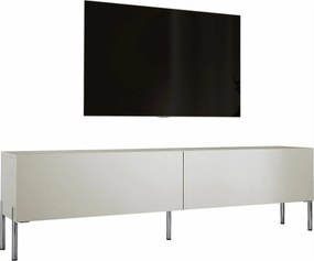 Szafka RTV: Kaszmir, Chromowane nogi, 170 x 52 x 32 cm