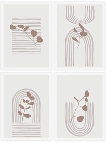 Obrazy zestaw 4 szt. 30x40 cm – Casa Selección