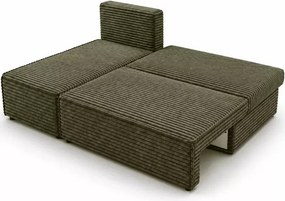 Narożnik Ferucce z funkcją spania 200x140 pojemnik nowoczesny do salonu