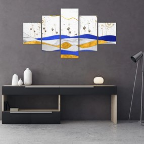 Obraz - Złote Góry (125x70 cm)