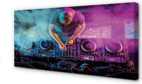 Obraz drukowany na płótnie Rytm Nocnego Klubu