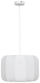 Lampa sufitowa TOBIE z bawełnianym kloszem, Ø 35 cm