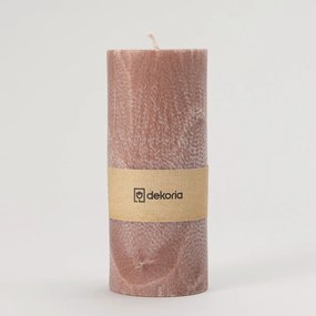 Świeca zapachowa palmowa walec Old Pink