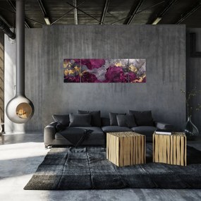 Obraz - Teksturowanie abstrakcji (170x50 cm)