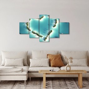 Obraz - Wyspy serca (125x70 cm)
