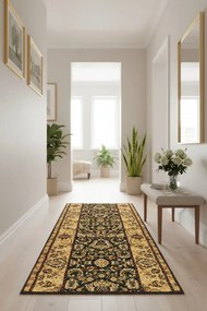 Zielony klasyczny chodnik na metry Z4-K04