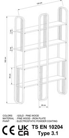 Biblioteczka Sierra Yellow